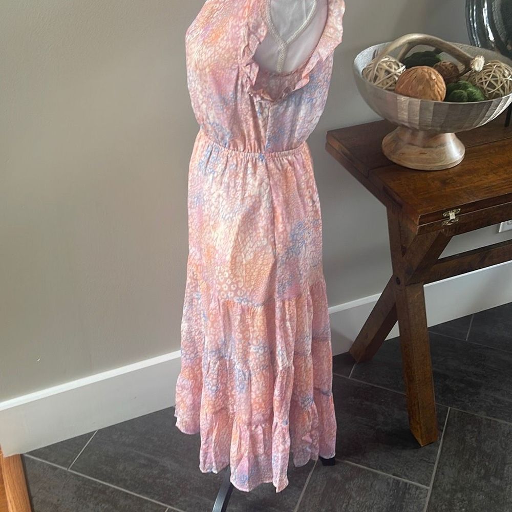 BB Dakota by Steve Madden Bae Next Door Midi Dress Size Medium 6 to 8 - Picture 4 of 16